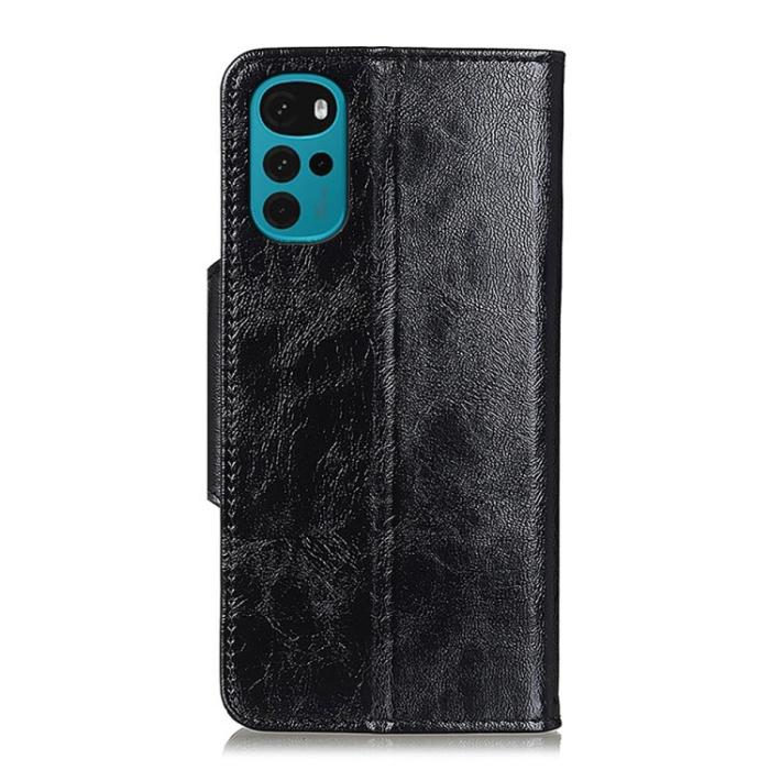 Bild 3,  Motorola Moto G22 Fodral 6-kort Retro Svart - Teknikhallen.se