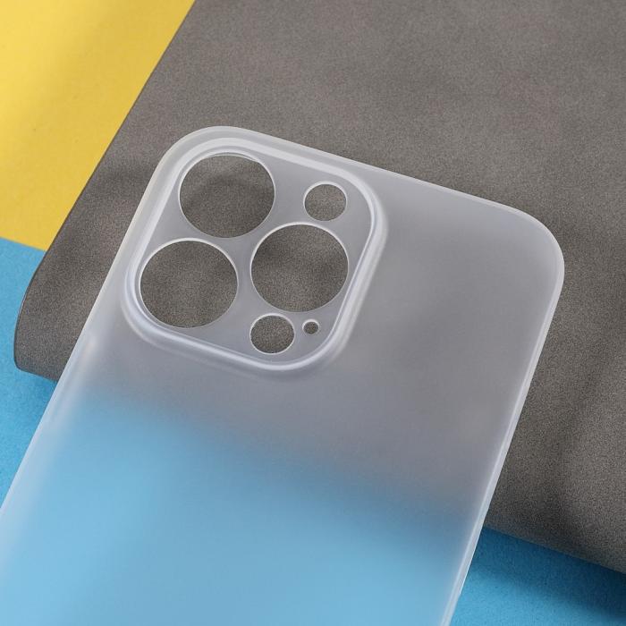 Bild 5,  iPhone 13 Pro Max Skal Ultra Tunn Frostad Vit - Teknikhallen.se