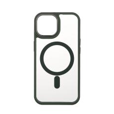 Onsala ONSALA iPhone 15 Skal Bumper MagSafe Gr&ouml;n/Transparent - Teknikhallen.se