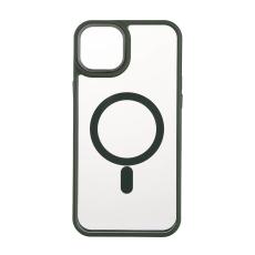 Onsala ONSALA iPhone 15 Plus Skal Bumper MagSafe Gr&ouml;n/Transparent - Teknikhallen.se