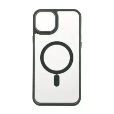 Onsala ONSALA iPhone 15 Plus Skal Bumper MagSafe Gr&ouml;n/Transparent - Teknikhallen.se