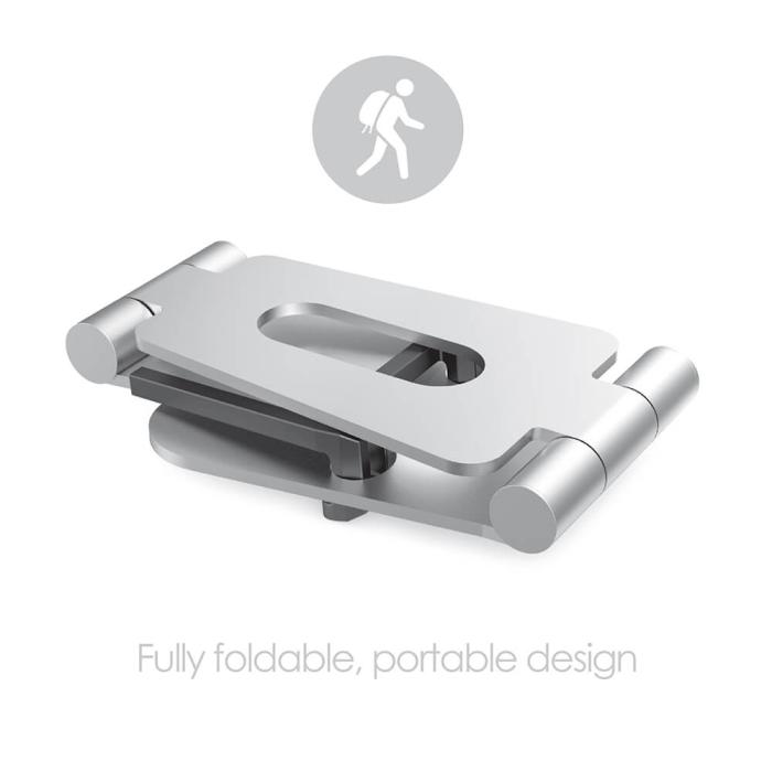 Bild 5, DESIRE2 DESIRE2 Anywhere Stand Smartphone and Tablet Silver - Teknikhallen.se