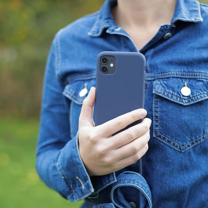 Bild 3, Onsala ONSALA iPhone 6/7/8/SE Mobilskal Silikon Cobalt Blue - Teknikhallen.se