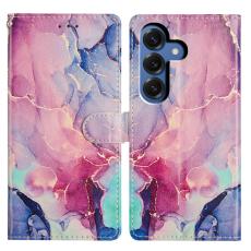  Samsung Galaxy S26 Fodral Med Tryck Rosa Marmor - Teknikhallen.se
