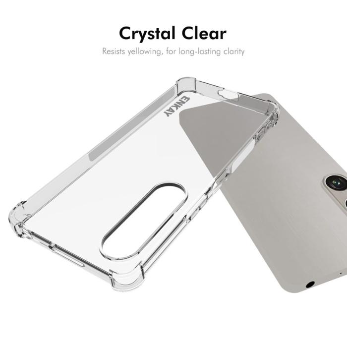 Bild 5, ENKAY ENKAY Sony Xperia 1 VII Skal TPU Shockproof Transparent - Teknikhallen.se