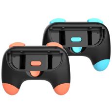 DOBE DOBE 2 st Nintendo Switch 2 Joy-Con Grip R&ouml;d / Bl&aring; - Teknikhallen.se