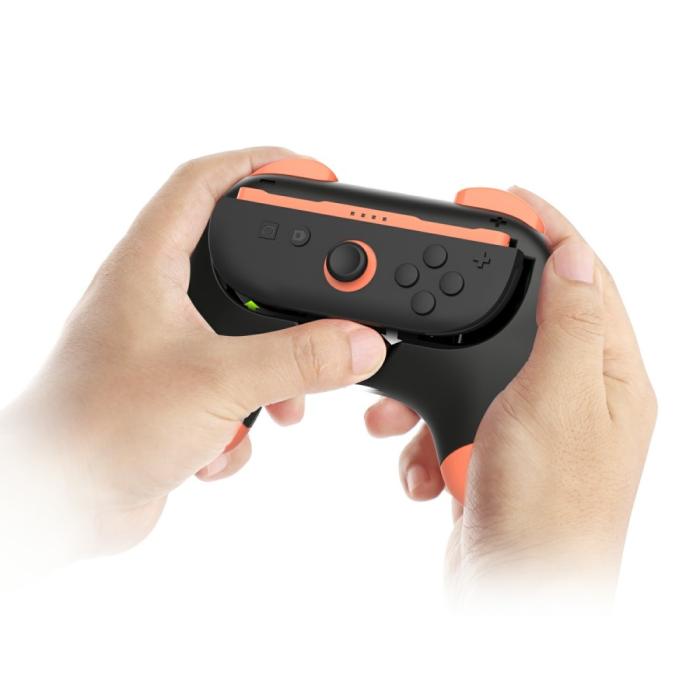 Bild 6, DOBE DOBE 2 st Nintendo Switch 2 Joy-Con Grip Röd / Blå - Teknikhallen.se