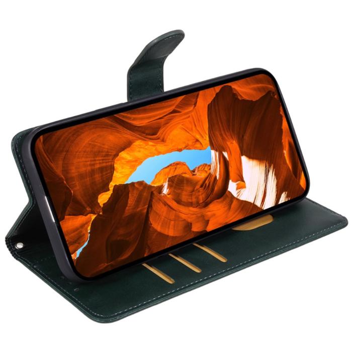 Bild 3,  OnePlus Nord 4 Fodral Läder Grön - Teknikhallen.se