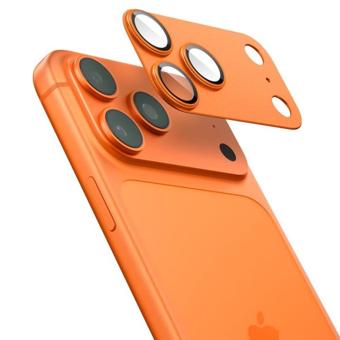 Bild 3, Spigen Spigen iPhone 17 Pro Max Linsskydd Optik Pro GLAS.tR 