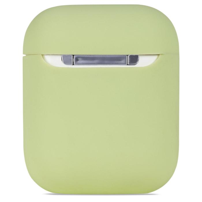 Bild 2, holdit holdit AirPods Nygård Skal Silikon Kiwi - Teknikhallen.se