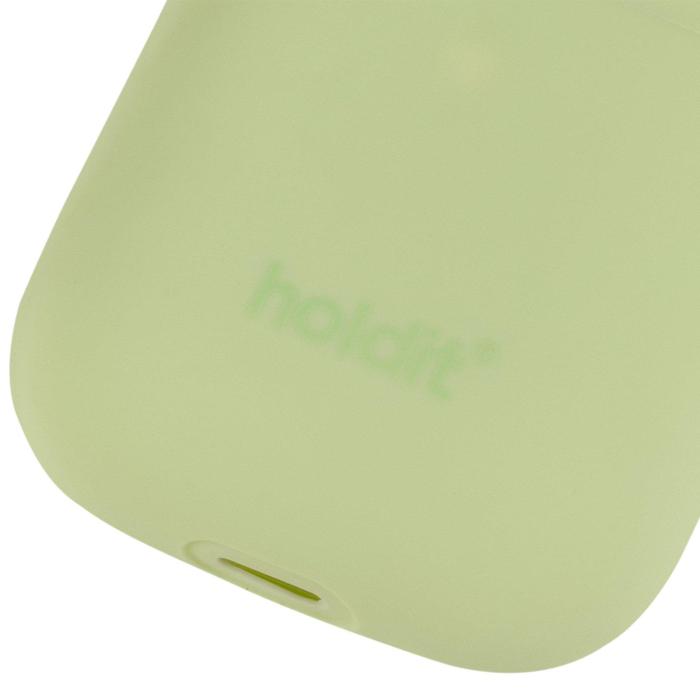 Bild 3, holdit holdit AirPods Nygård Skal Silikon Kiwi - Teknikhallen.se
