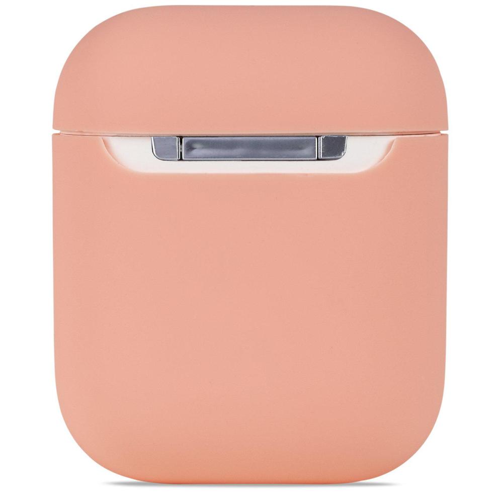 holdit holdit AirPods Nygård Skal Silikon Pink Peach - Teknikhallen.se