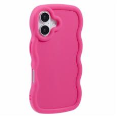  iPhone 17 Mobilskal Wavy Rosa - Teknikhallen.se