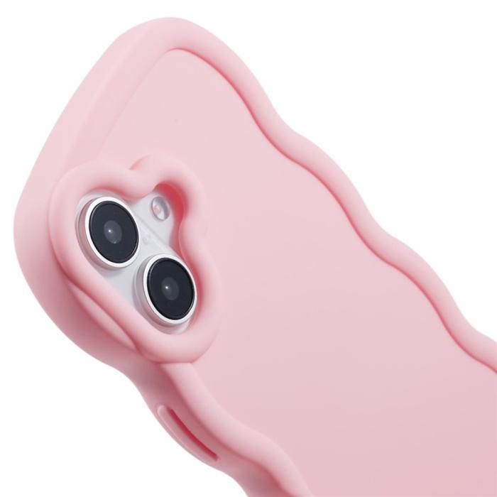 Bild 6,  iPhone 17 Mobilskal Wavy Ljus Rosa - Teknikhallen.se