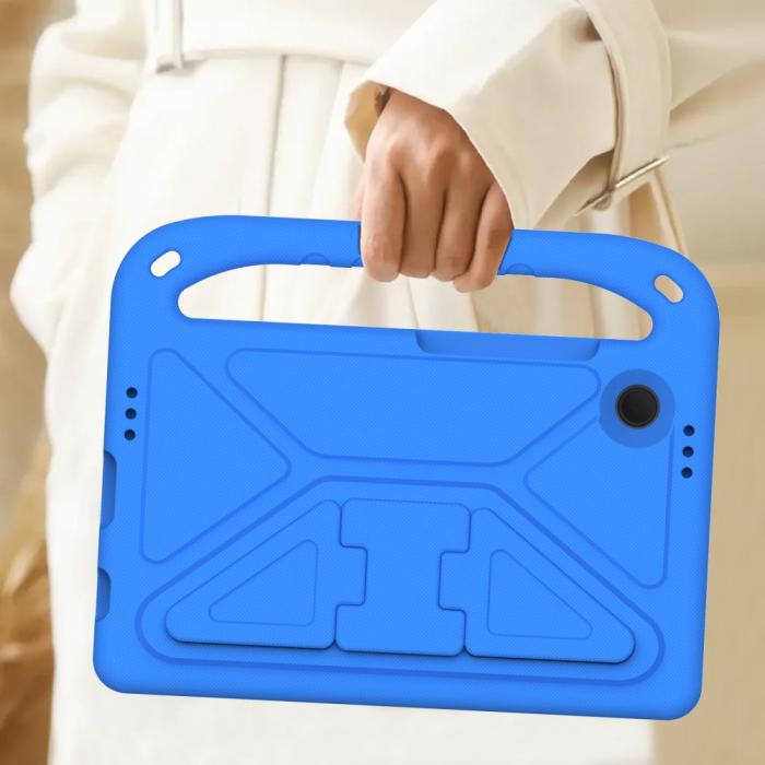 Bild 6,  Samsung Galaxy Tab A11 / Tab A9 Skal EVA Kickstand Blå - Teknikhallen.se