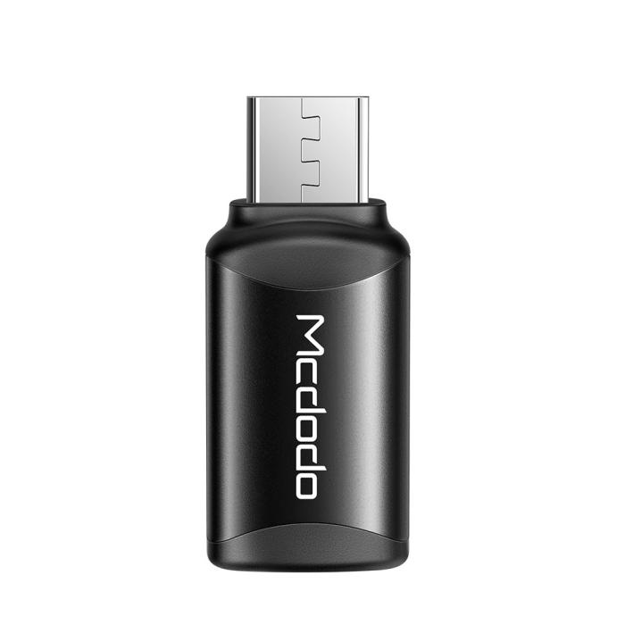 Bild 2, MCDODO Mcdodo Lightning Hona - MicroUSB Hane Adapter Svart - Teknikhallen.se