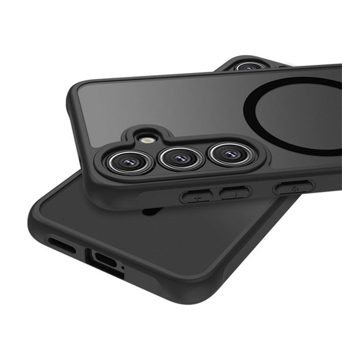 Bild 3,  Samsung Galaxy A56 5G / A36 5G Skal MagSafe Matt Svart - Teknikhallen.se