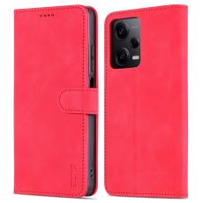 AZNS AZNS Xiaomi Redmi Note 12 Pro 5G Fodral Retro L&auml;der R&ouml;d - Teknikhallen.se