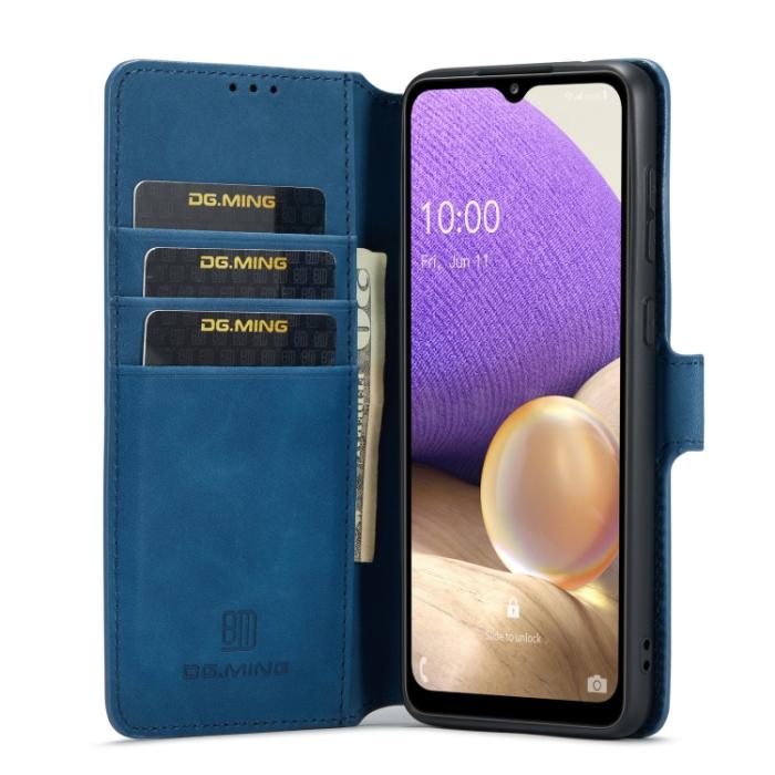Bild 4, DG.MING DG.MING Samsung Galaxy A33 5G Fodral Retro Blå - Teknikhallen.se