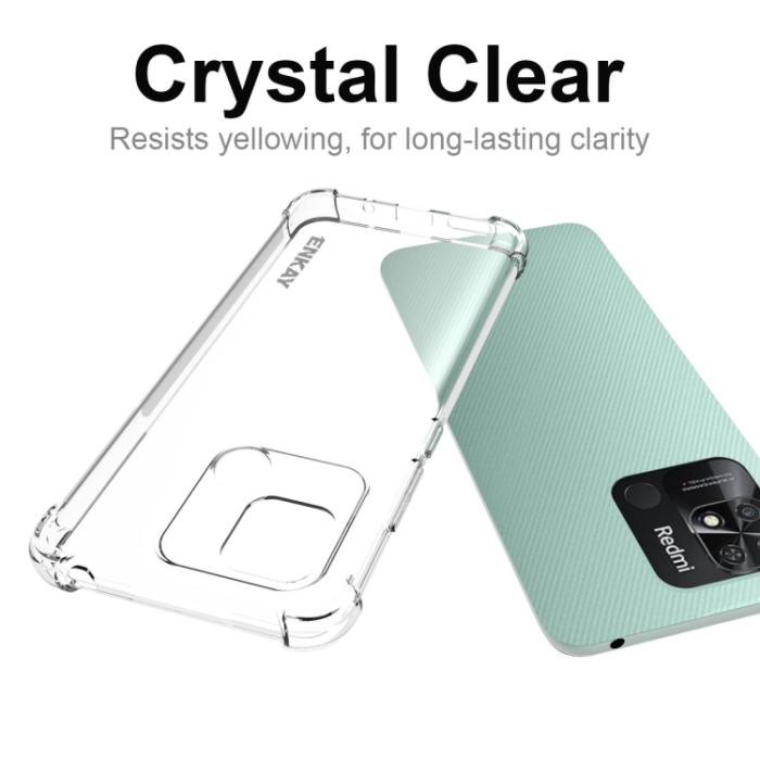Bild 2, ENKAY ENKAY Xiaomi Redmi 10C Skal Shockproof Transparent - Teknikhallen.se