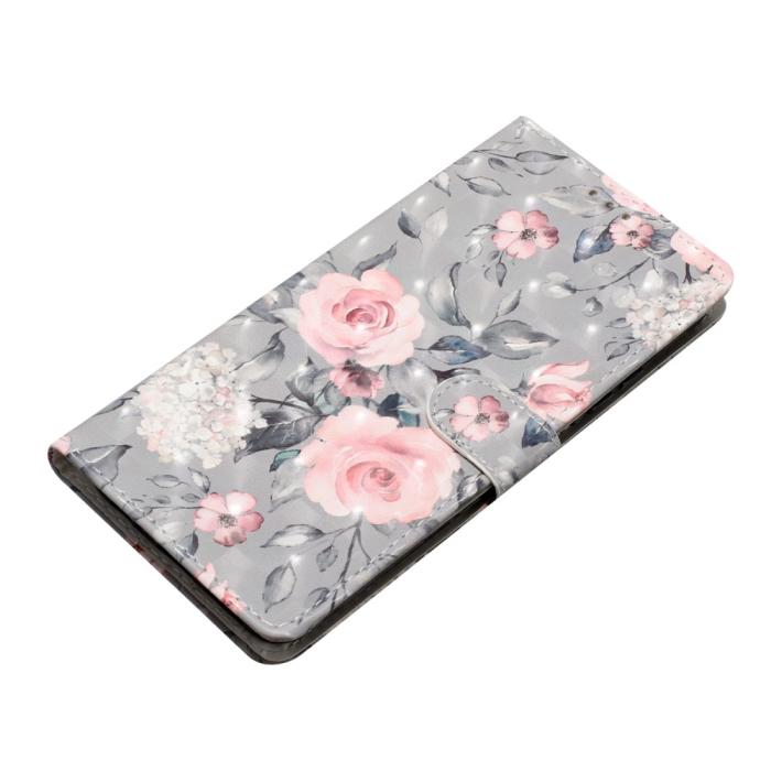 Bild 4,  iPhone 16 Pro Fodral Rosa Blommor - Teknikhallen.se