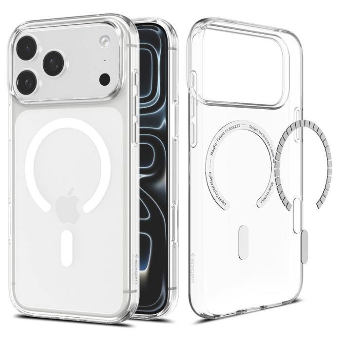 Bild 2, Spigen Spigen iPhone 18 Pro / 17 Pro Skal MagSafe Liquid Crystal - Teknikhallen.se