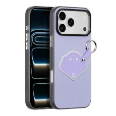 DUX DUCIS DUX DUCIS iPhone 18 Pro/17 Pro Skal PU-L&auml;der Sn&auml;cka Lila - Teknikhallen.se