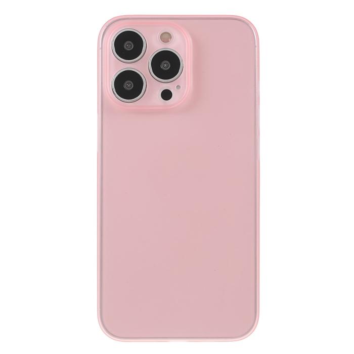 Bild 2,  iPhone 13 Pro Max Skal Ultra Tunn Frostad Ljus Rosa - Teknikhallen.se