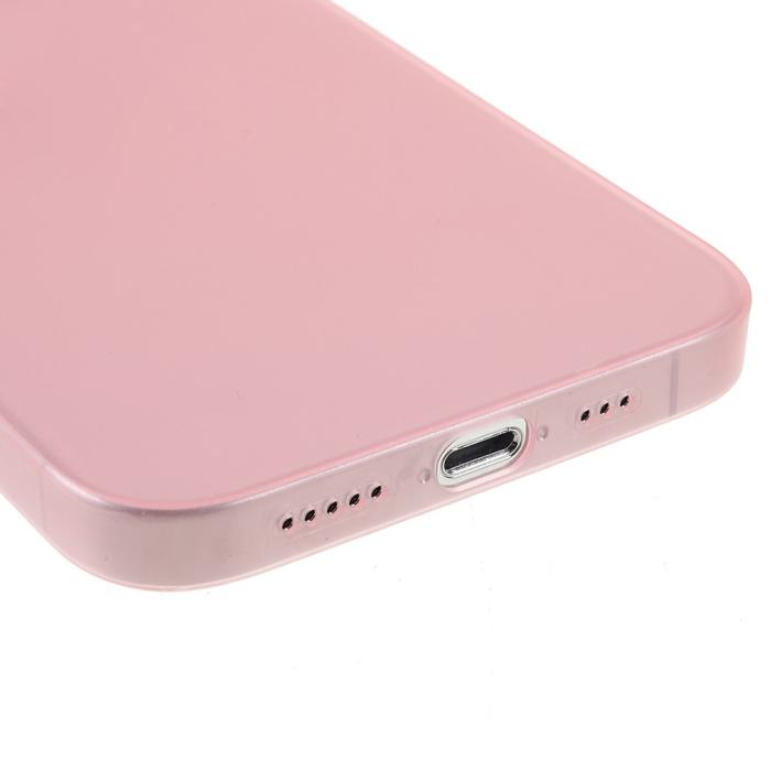 Bild 5,  iPhone 13 Pro Max Skal Ultra Tunn Frostad Ljus Rosa - Teknikhallen.se