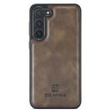 DG.MING DG.MING Samsung Galaxy S24 Skal L&auml;derbelagt Brun - Teknikhallen.se