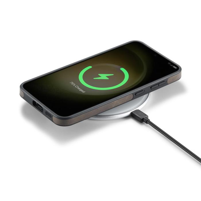 Bild 5, DG.MING DG.MING Samsung Galaxy S24 Skal Läderbelagt Brun - Teknikhallen.se