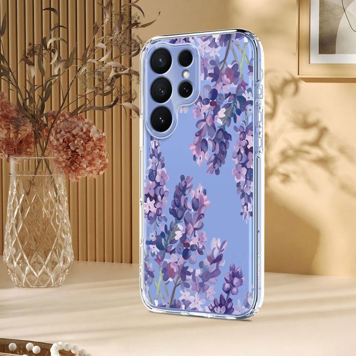 Bild 5,  Samsung Galaxy S26 Ultra Skal Med Tryck Blommor - Teknikhallen.se