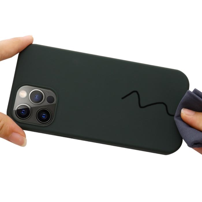 Bild 5,  iPhone 15 Pro Max Skal MagSafe Silikon Mörk Grön - Teknikhallen.se