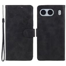  OnePlus Nord 4 Fodral L&auml;der Svart - Teknikhallen.se