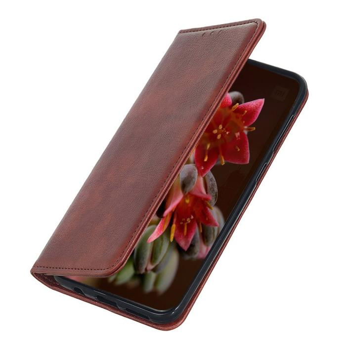 Bild 4, KHAZNEH KHAZNEH Galaxy S23 Ultra Flip Fodral Split Läder Brun - Teknikhallen.se