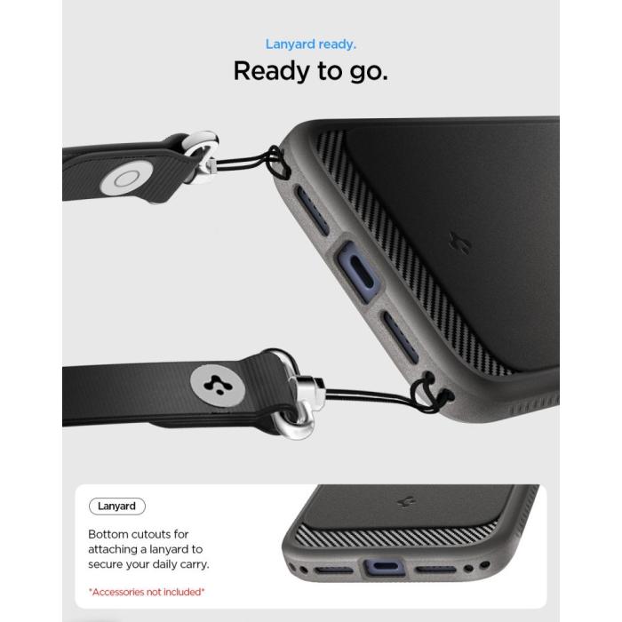 Bild 6, Spigen Spigen iPhone 18 Pro Max/17 Pro Max Skal MagSafe Rugged Armor - Teknikhallen.se