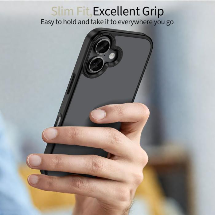 Bild 4, Tech-Protect Tech-Protect iPhone 17 Skal MagMat Matt Svart - Teknikhallen.se