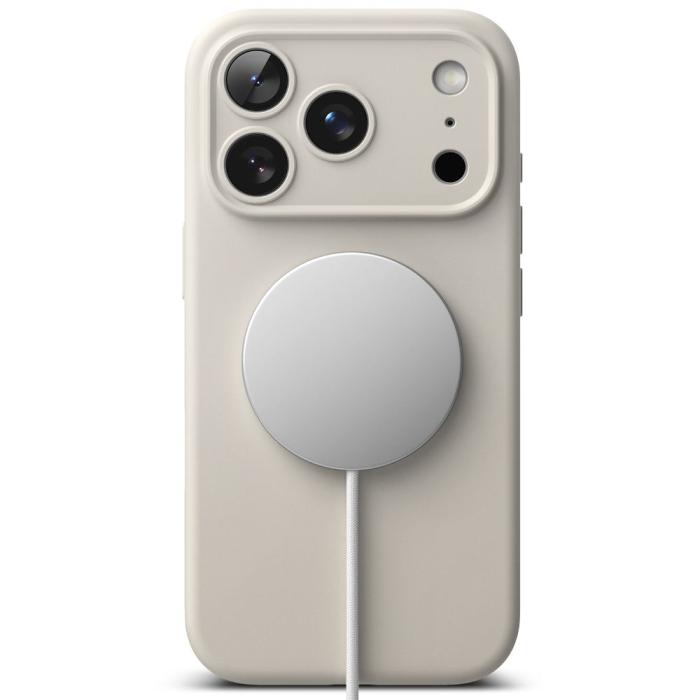 Bild 5, Ringke Ringke iPhone 17 Pro Skal MagSafe Silikon Stone - Teknikhallen.se