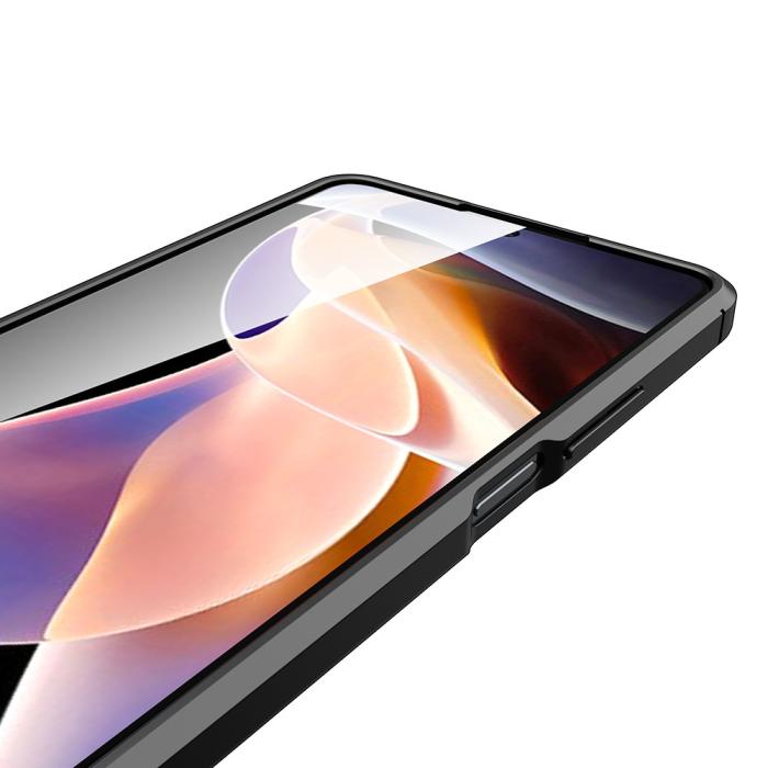 Bild 6,  Xiaomi Redmi Note 11 Pro 5G Skal Litchi Textur Blå - Teknikhallen.se