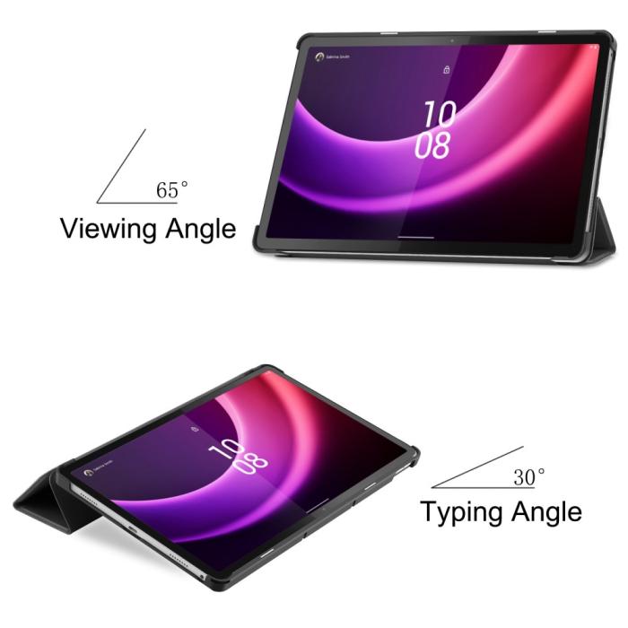 Bild 5,  Lenovo Tab P11 Gen 2 Fodral Tri-Fold Svart - Teknikhallen.se