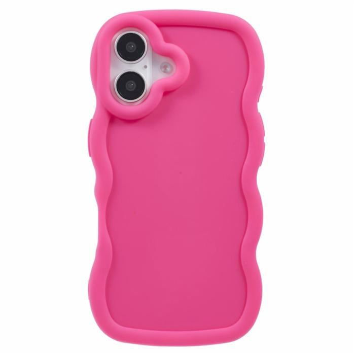 Bild 3,  iPhone 17 Mobilskal Wavy Rosa - Teknikhallen.se