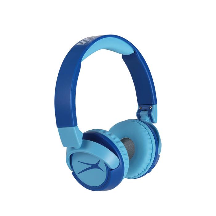 Bild 2, ALTEC LANSING Altec Lansing Trådlösa Barnhörlurar 2in1 On-Ear Blå - Teknikhallen.se
