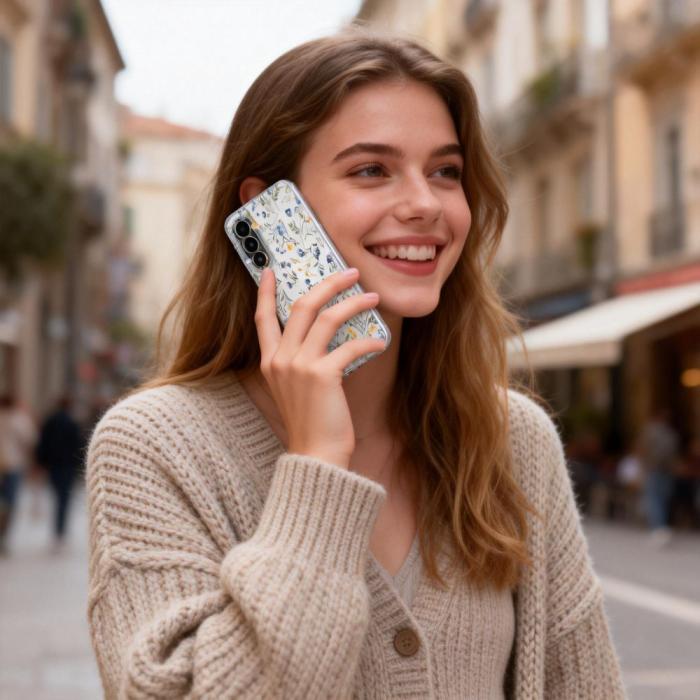 Bild 3, Tech-Protect Tech-Protect Samsung Galaxy A27 5G Skal FlexAir Spring Flowers - Teknikhallen.se