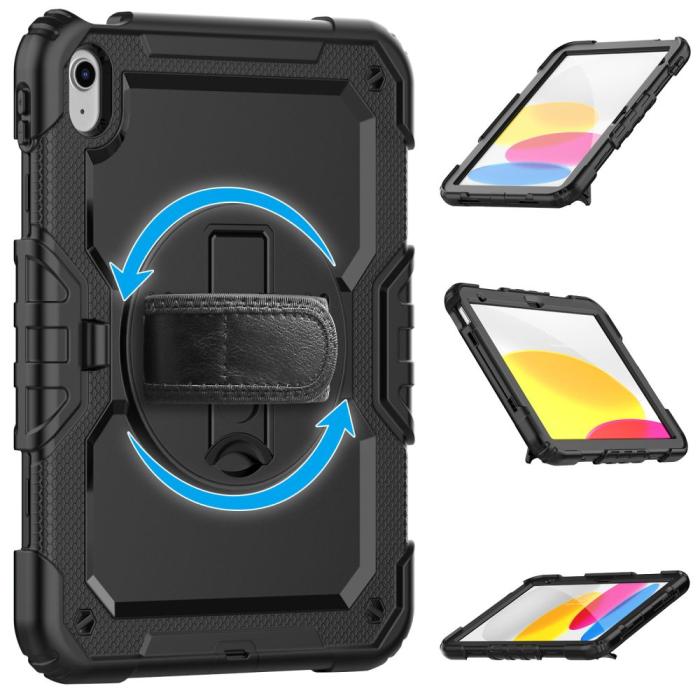 Bild 5, Tech-Protect Tech-Protect iPad 11 2025 / 10.9 2022 Skal 360 Solid Svart - Teknikhallen.se