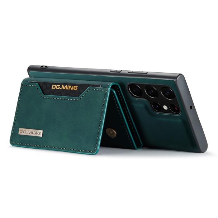 Bild 4, DG.MING DG.MING Galaxy S25 Ultra Skal Med Magnetisk Plånbok Grön - Teknikhallen.se