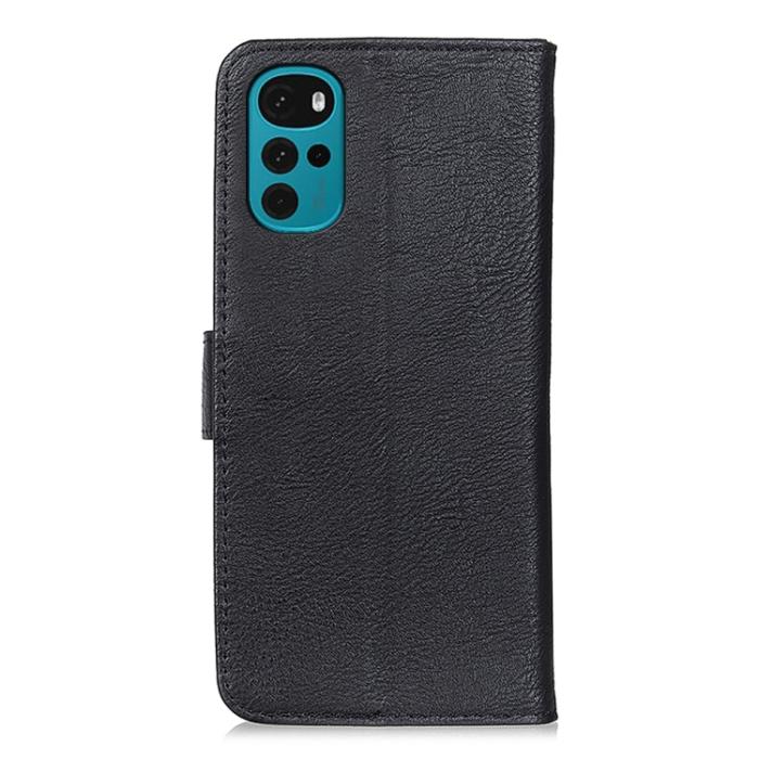 Bild 3, KHAZNEH KHAZNEH Motorola Moto G22 Fodral Läder Svart - Teknikhallen.se