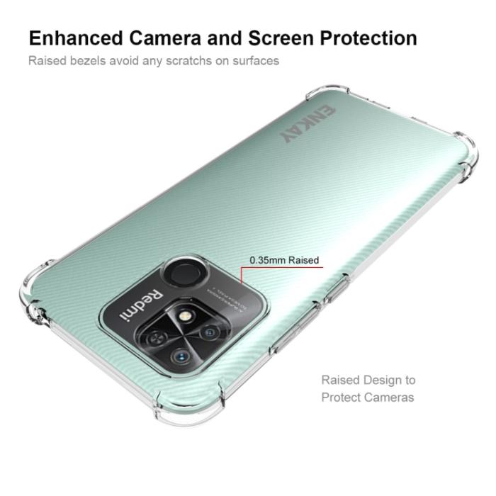 Bild 4, ENKAY ENKAY Xiaomi Redmi 10C Skal Shockproof Transparent - Teknikhallen.se