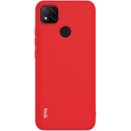 IMAK IMAK Xiaomi Redmi 9C Skal Skin Touch Röd - Teknikhallen.se