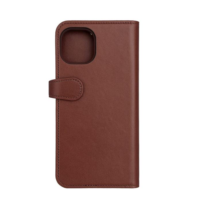 Bild 3, Buffalo Buffalo iPhone 15 Plus Fodral 2in1 Äkta Läder Brun - Teknikhallen.se