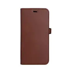 Buffalo Buffalo iPhone 15 Plus Fodral 2in1 &Auml;kta L&auml;der Brun - Teknikhallen.se